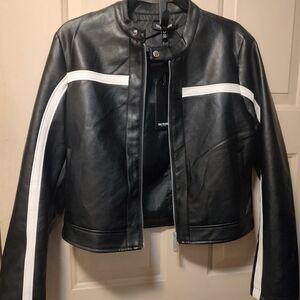 True Religion leather jacket